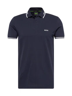 BOSS Poloshirt 'Paul' navy/wei
