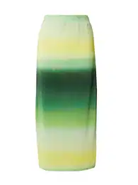 Sukně 'PCARTIMIS' žlutá / pastelově žlutá / zelená / jedle