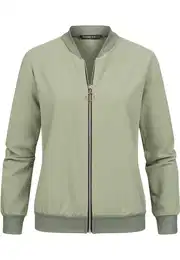 Přechodná bunda světle zelená