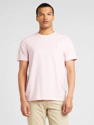 FARAH T-Shirt 'DANNY' orange / pastellpink