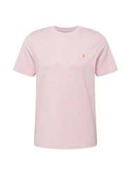 FARAH T-Shirt 'DANNY' orange / pastellpink