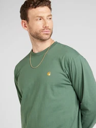 Carhartt WIP Shirt 'Chase' grün/orange