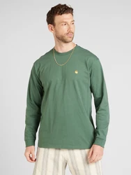Carhartt WIP Shirt 'Chase' grün/orange