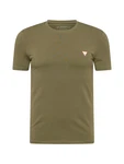 GUESS T-Shirt oliv/rot/weiß