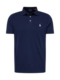 Poloshirt navy / wei