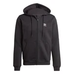 ADIDAS ORIGINALS Sweatjacke 'Trefoil Essentials' schwarz/wei