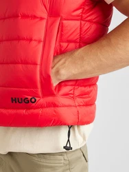 HUGO Weste Brentino rot/schwarz
