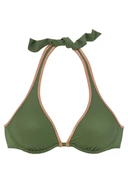 Bikini gornji dio smeđa / zelena