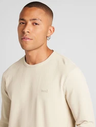 BOSS Herren Langarmshirt Tempesto beige
