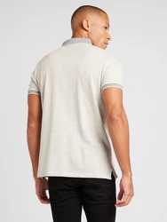 GARCIA Poloshirt hellbeige/marine