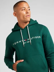 Tommy Hilfiger Sweatshirt TOMMY LOGO HOODY marine/dunkelgrn/rot/wei