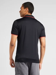 GUESS Poloshirt rot/schwarz