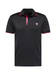 GUESS Poloshirt rot/schwarz