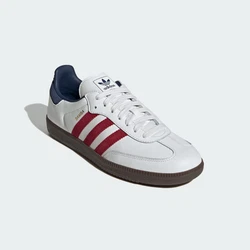 ADIDAS ORIGINALS Sneaker 'Samba' marineblau/karminrot/weiß