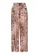 LASCANA Kalhoty  hnědá / šedobéžová / růžová / bílá