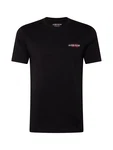 GUESS JEANS Shirt 'American Tradition' rot / schwarz / weiß