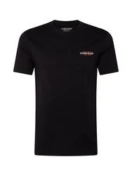GUESS JEANS Shirt 'American Tradition' rot / schwarz / weiß