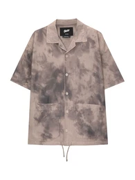 Hemd beige / grau