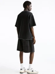 Pull&Bear T-Shirt schwarz