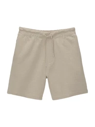Shorts dunkelbeige