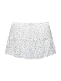 Sukně světlemodrá / offwhite