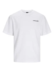 JACK & JONES T-Shirt 'JCOAero' schwarz/weiß