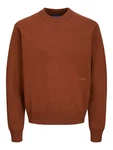JACK & JONES Pullover 'JORVesterbro' rostbraun