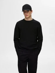 SELECTED HOMME Pullover SLHROSS schwarz