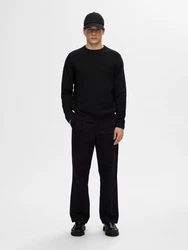 SELECTED HOMME Pullover SLHROSS schwarz
