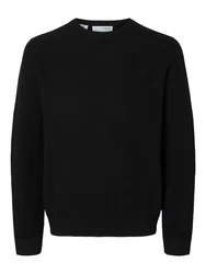 SELECTED HOMME Pullover SLHROSS schwarz