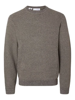 SELECTED HOMME Pullover SLHROSS schlammfarben SELECTED HOMME Pullover SLHROSS schlammfarben