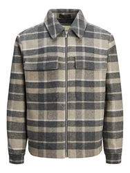 JACK & JONES Jacke 'JPRBlurussel' Beige/Grau/Hellgrau/Beige/Grau/Hellgrau/Beige/Grau/Hellgrau/Beige/Grau/Hellgrau/Beige/Grau/Hellgrau/Beige/Grau/Hellgrau/Beige/Grau/Hellgrau/Beige/Grau/Hellgrau
