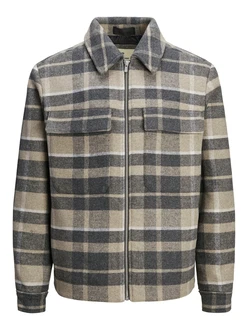 JACK & JONES Jacke 'JPRBlurussel' Beige/Grau/Hellgrau/Beige/Grau/Hellgrau/Beige/Grau/Hellgrau/Beige/Grau/Hellgrau/Beige/Grau/Hellgrau/Beige/Grau/Hellgrau/Beige/Grau/Hellgrau/Beige/Grau/Hellgrau