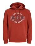 JACK & JONES Sweatshirt marine/rostrot/wei JACK & JONES Sweatshirt marine/rostrot/wei