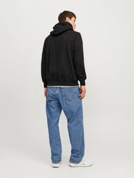 JACK & JONES Sweatshirt Frederiksberg saphir/pastellgrn/schwarz/wei