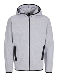 JACK & JONES Sweatjacke Fusion hellgrau