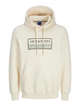 JACK & JONES Sweatshirt Frederiksberg pastellgrn/schwarz/wollwei