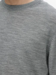 SELECTED HOMME Pullover SLHTray graumeliert