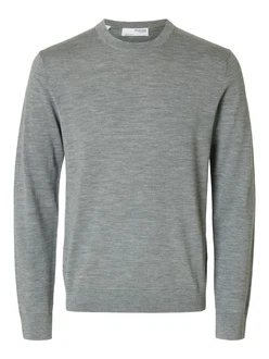 SELECTED HOMME Pullover SLHTray graumeliert SELECTED HOMME Pullover SLHTray graumeliert