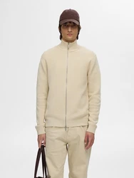 SELECTED HOMME Strickjacke Dane beige