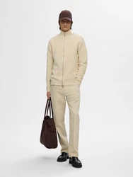 SELECTED HOMME Strickjacke Dane beige