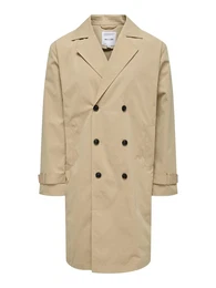 Mantel 'ONSJACK' beige