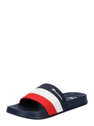 Pantolette 'All American' navy / rot / wei