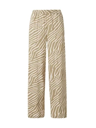 Kalhoty 'JDYSTAR SEZEN' khaki / bílá