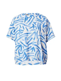 Bluza 'PCARLEM' svijetlobež / plava / svijetloplava