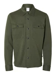 SELECTED HOMME Übergangsjacke 'SLHJackie' tanne