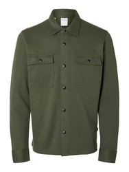 SELECTED HOMME Übergangsjacke 'SLHJackie' tanne