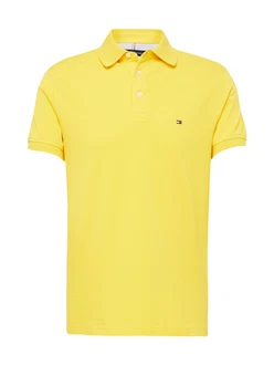 Tommy Hilfiger Poloshirt Core 1985 1985 SLIM POLO navy/gelb/rot