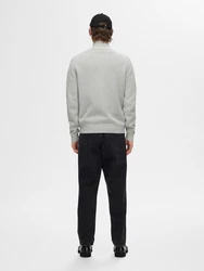 SELECTED HOMME Strickjacke Dane hellgrau