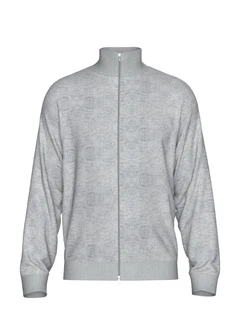 SELECTED HOMME Strickjacke Dane hellgrau